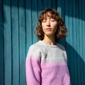 Merino svetr Pullover - Růžový